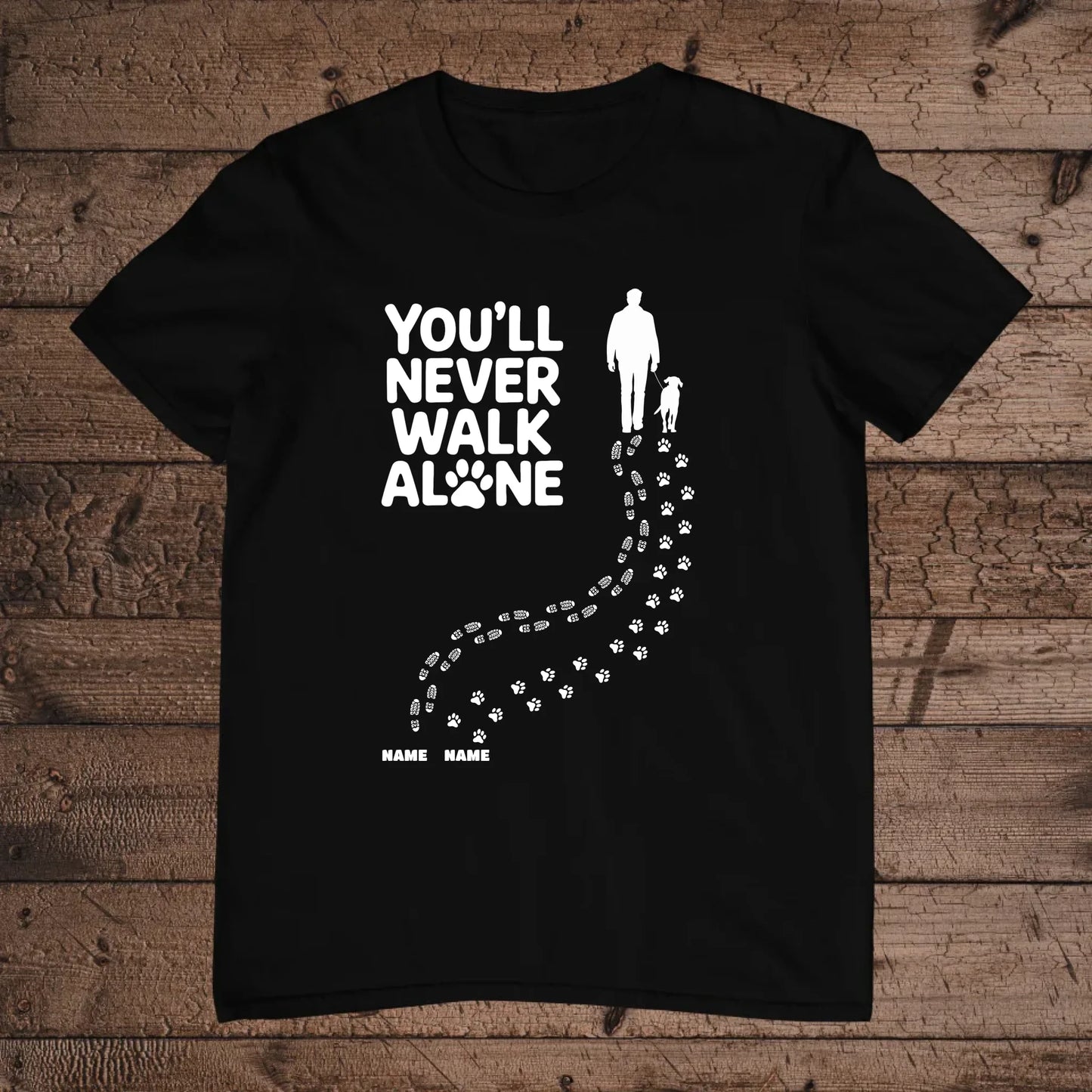 holz Flatlay mockup schwarz