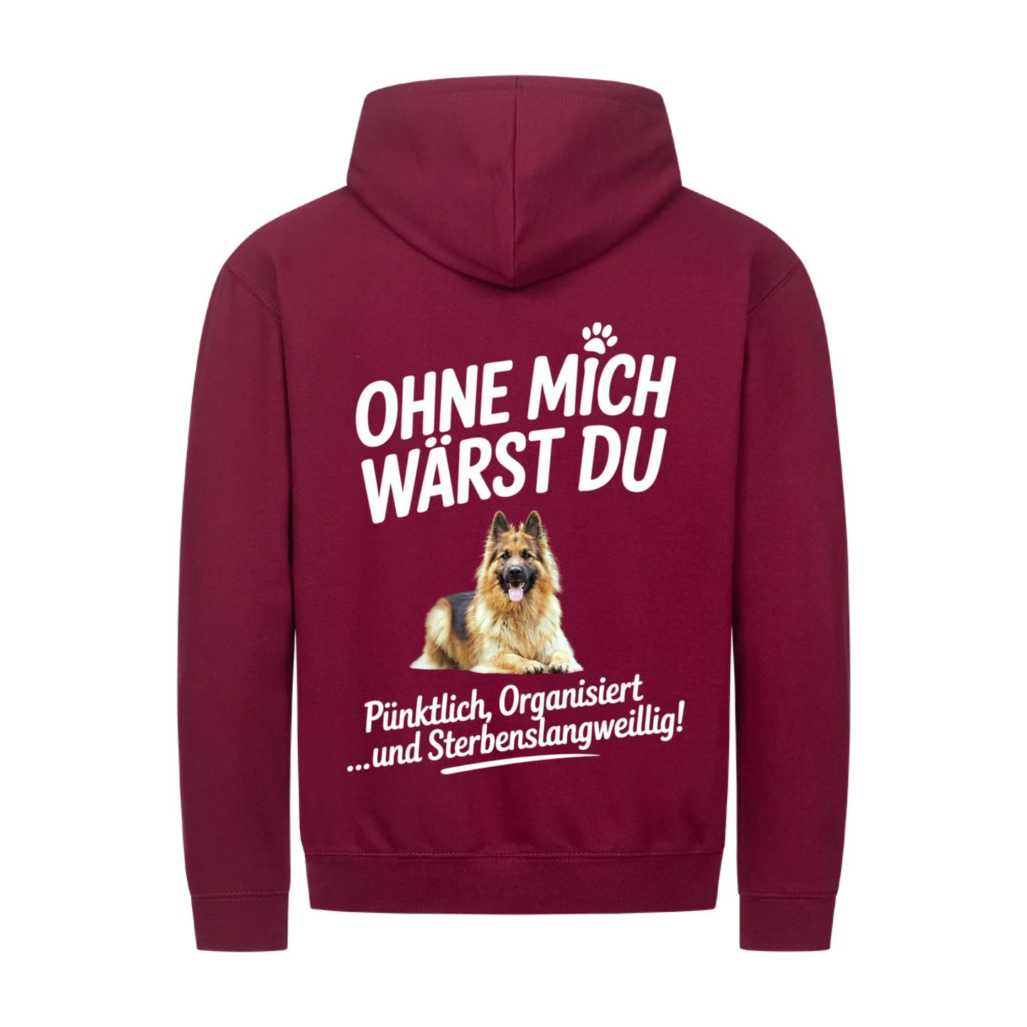 Burgunder hinten