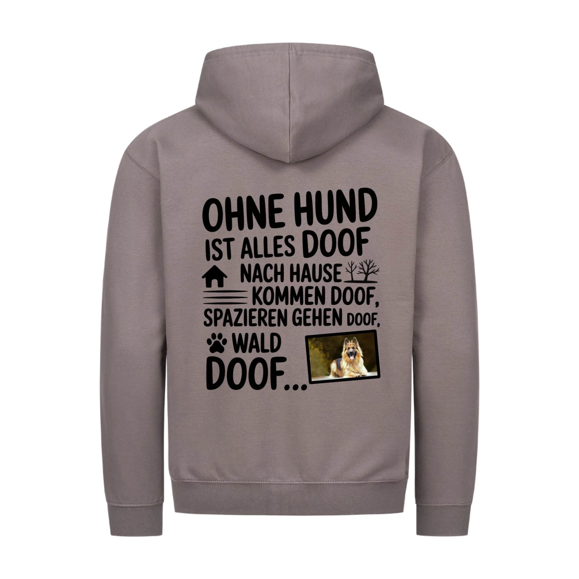 Grau hinten