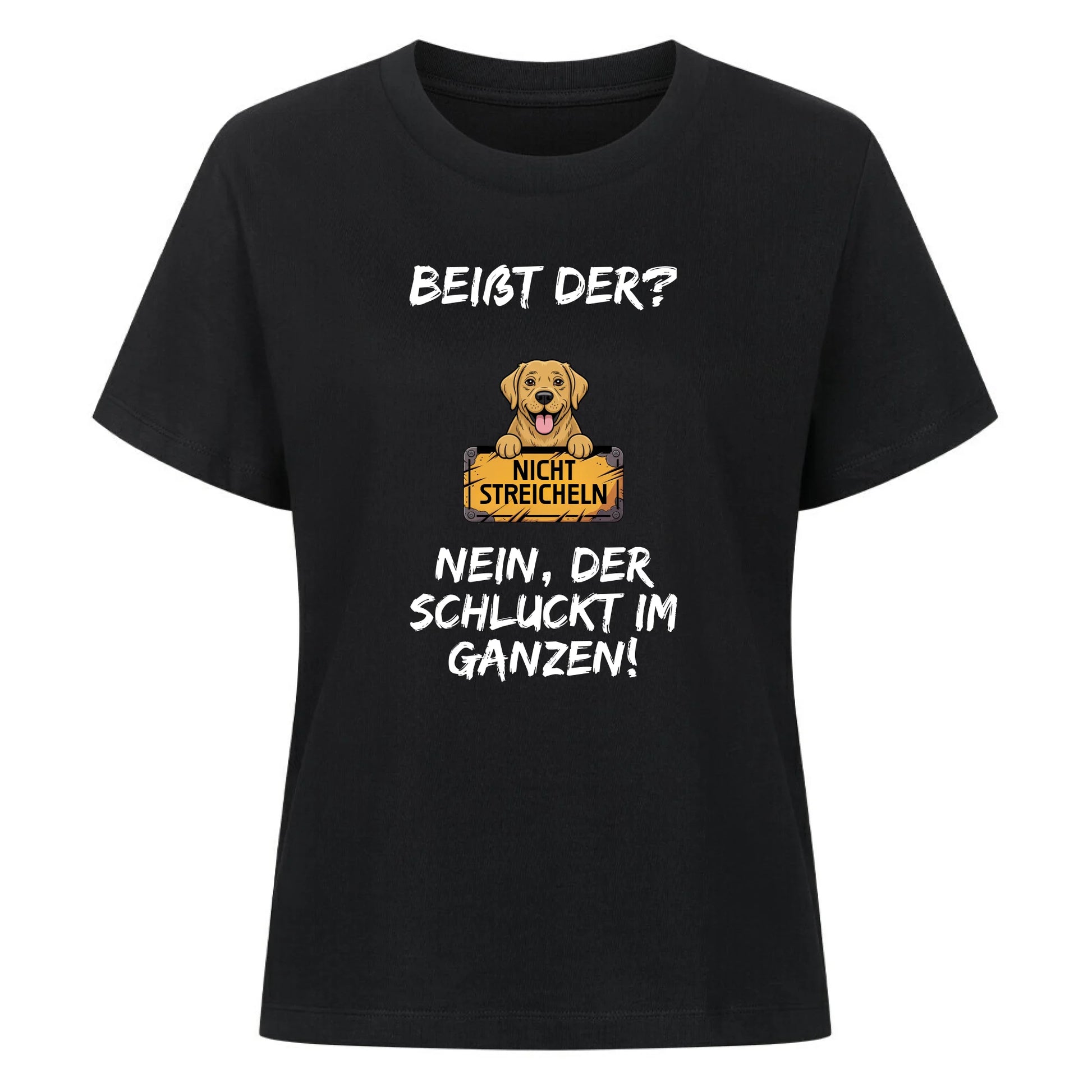 Damen Mockup Schwarz