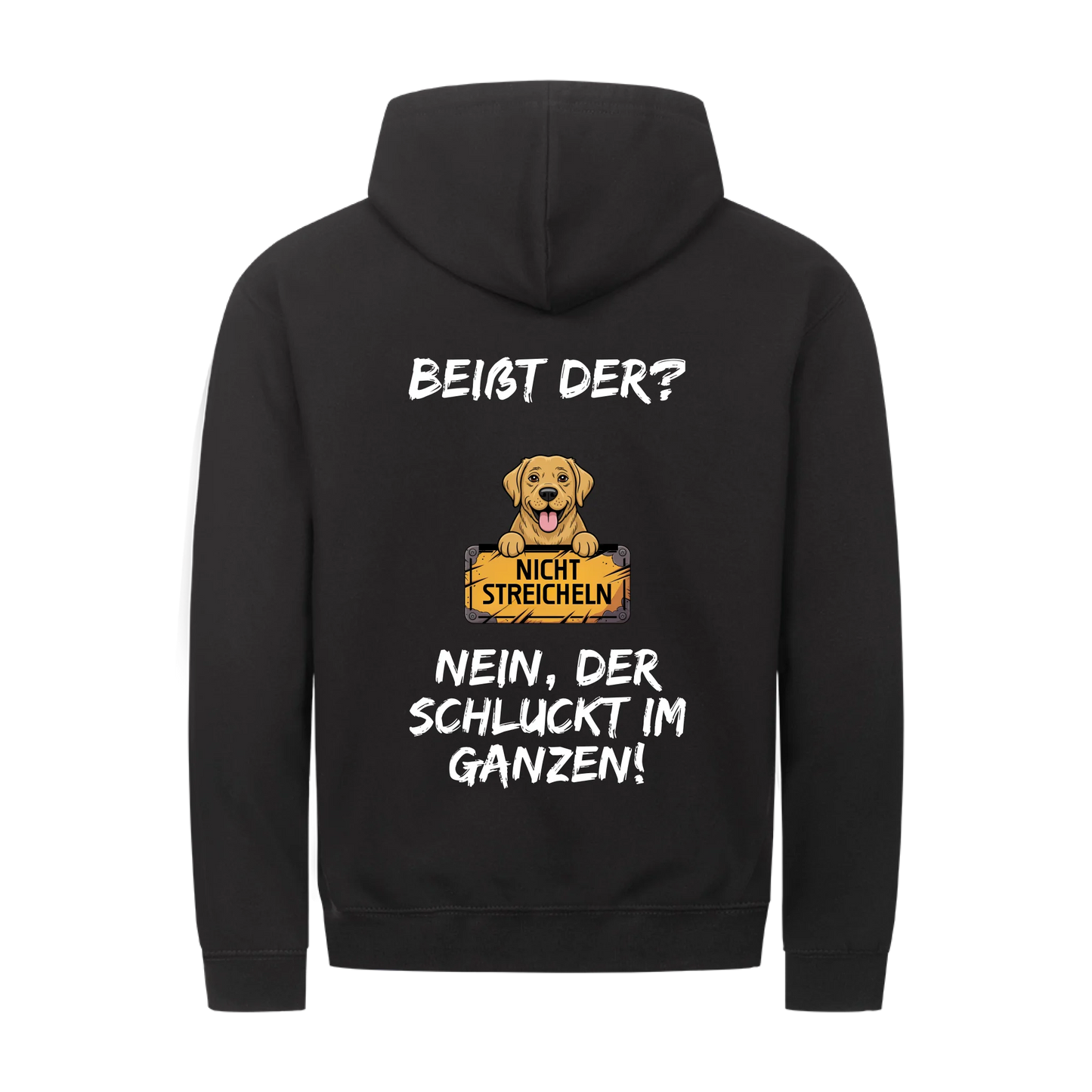 Schwarz hinten