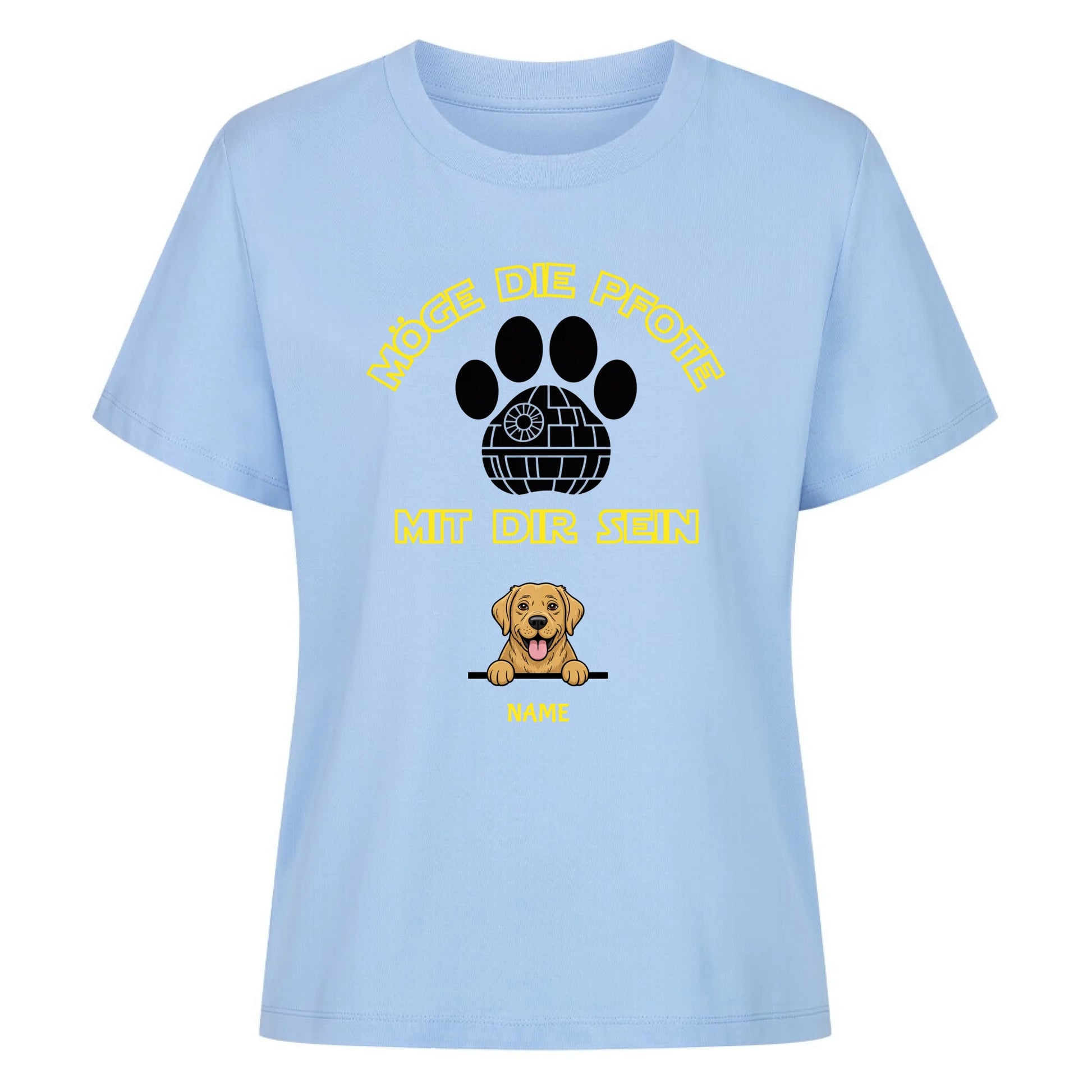 Damen Mockup sky blue