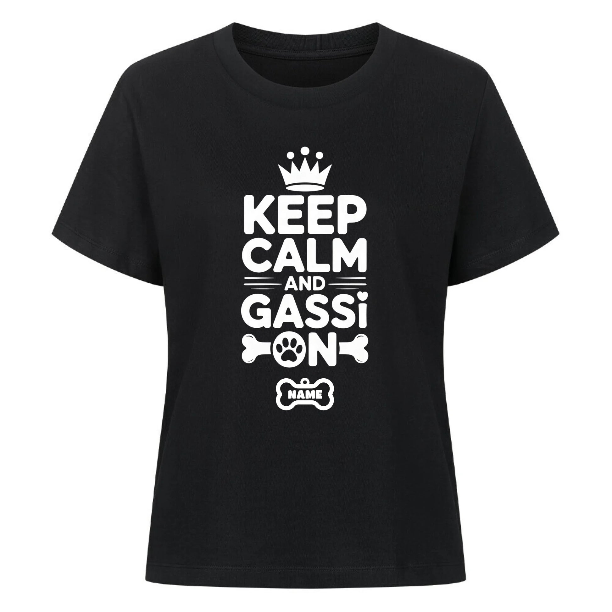 Damen Mockup Schwarz