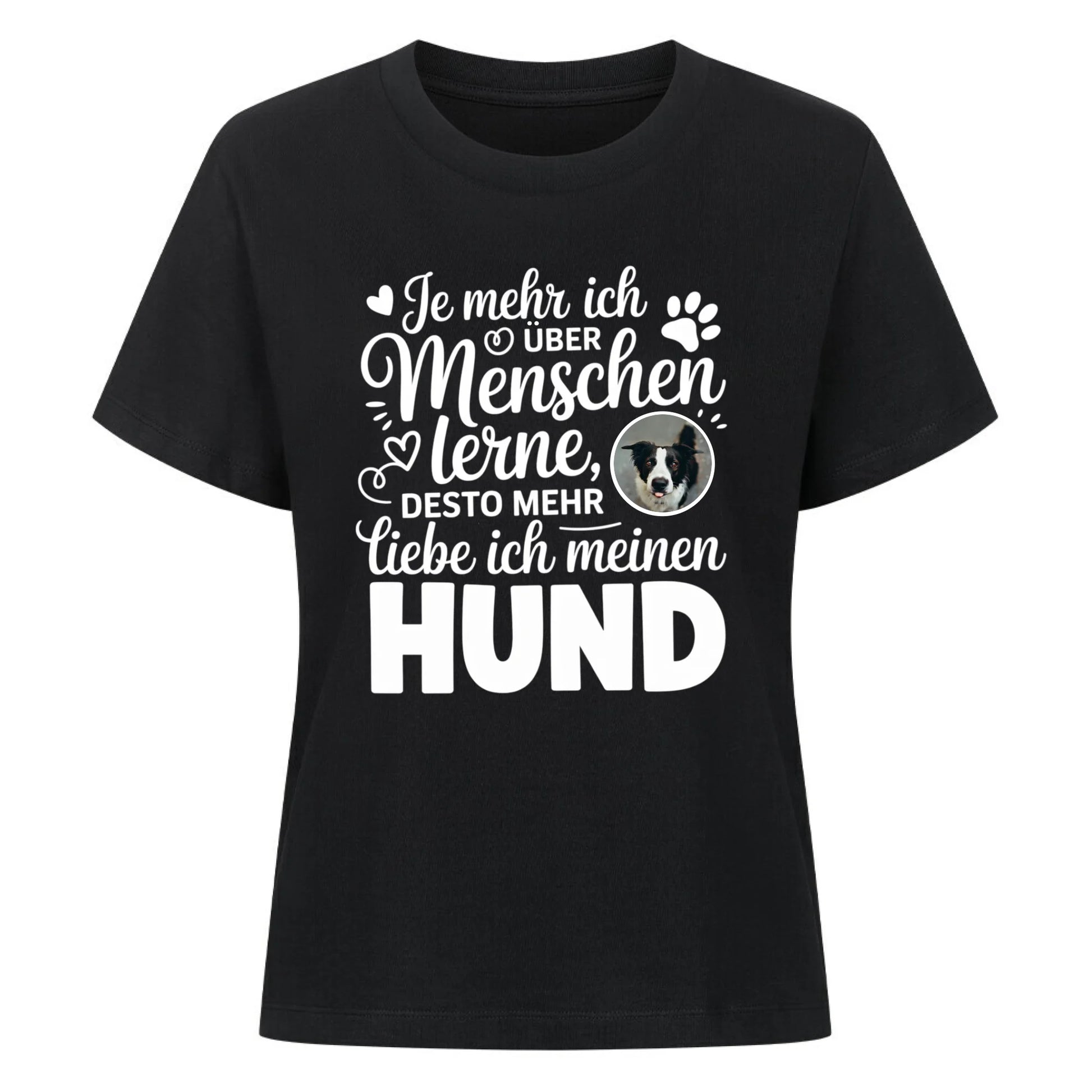 Damen Mockup Schwarz