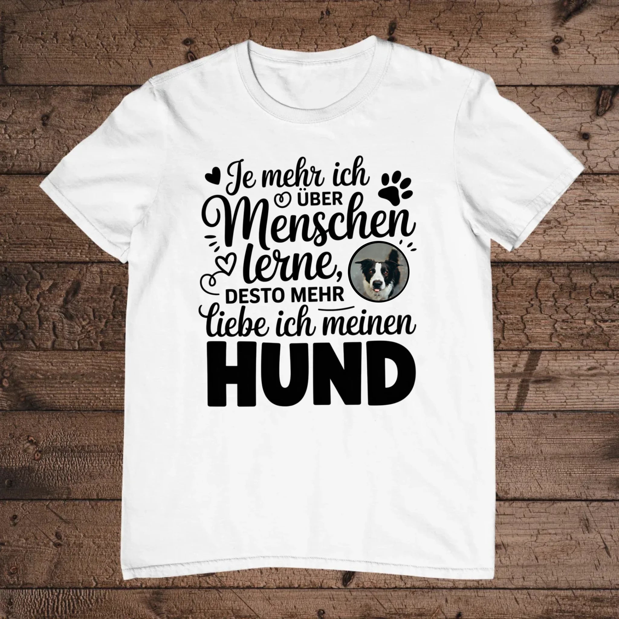 holz flatlay mockup weiß