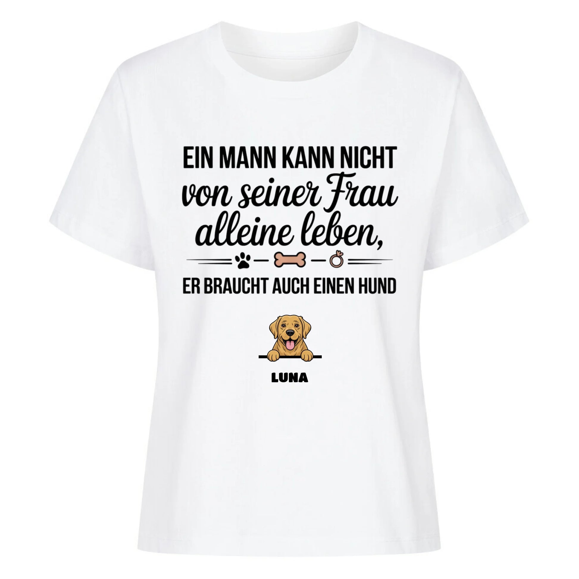 Damen Mockup weiß