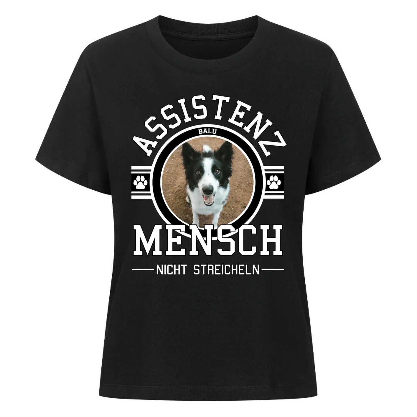 Damen Mockup Schwarz