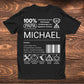 Gildan Basic Shirt mockup schwarz